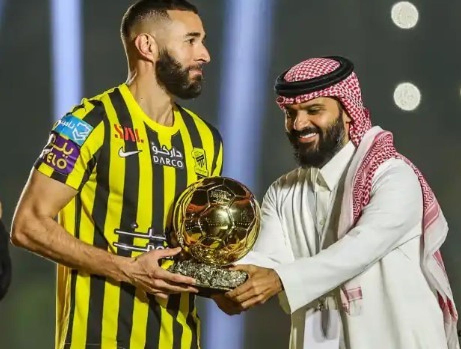 Arabia Saudí fútbol Benzema