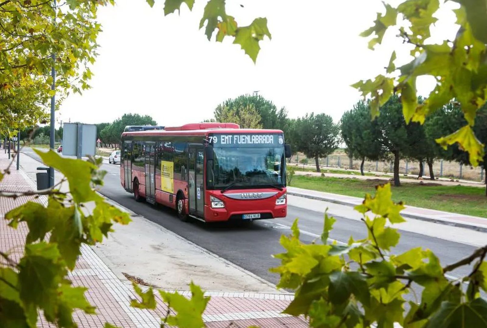 Autobús de la EMT de Fuenlabrada