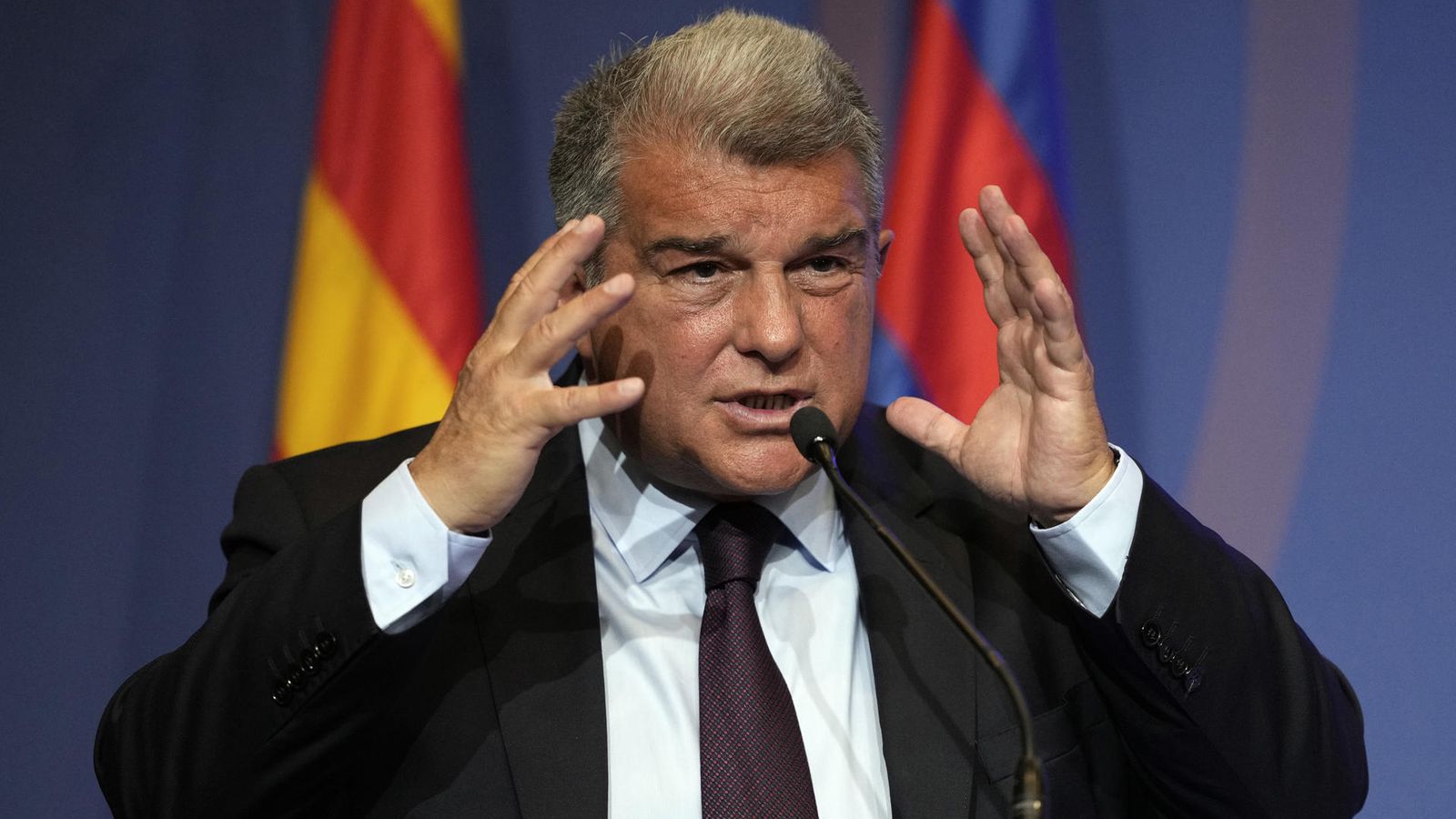 Laporta ataca al Real Madrid
