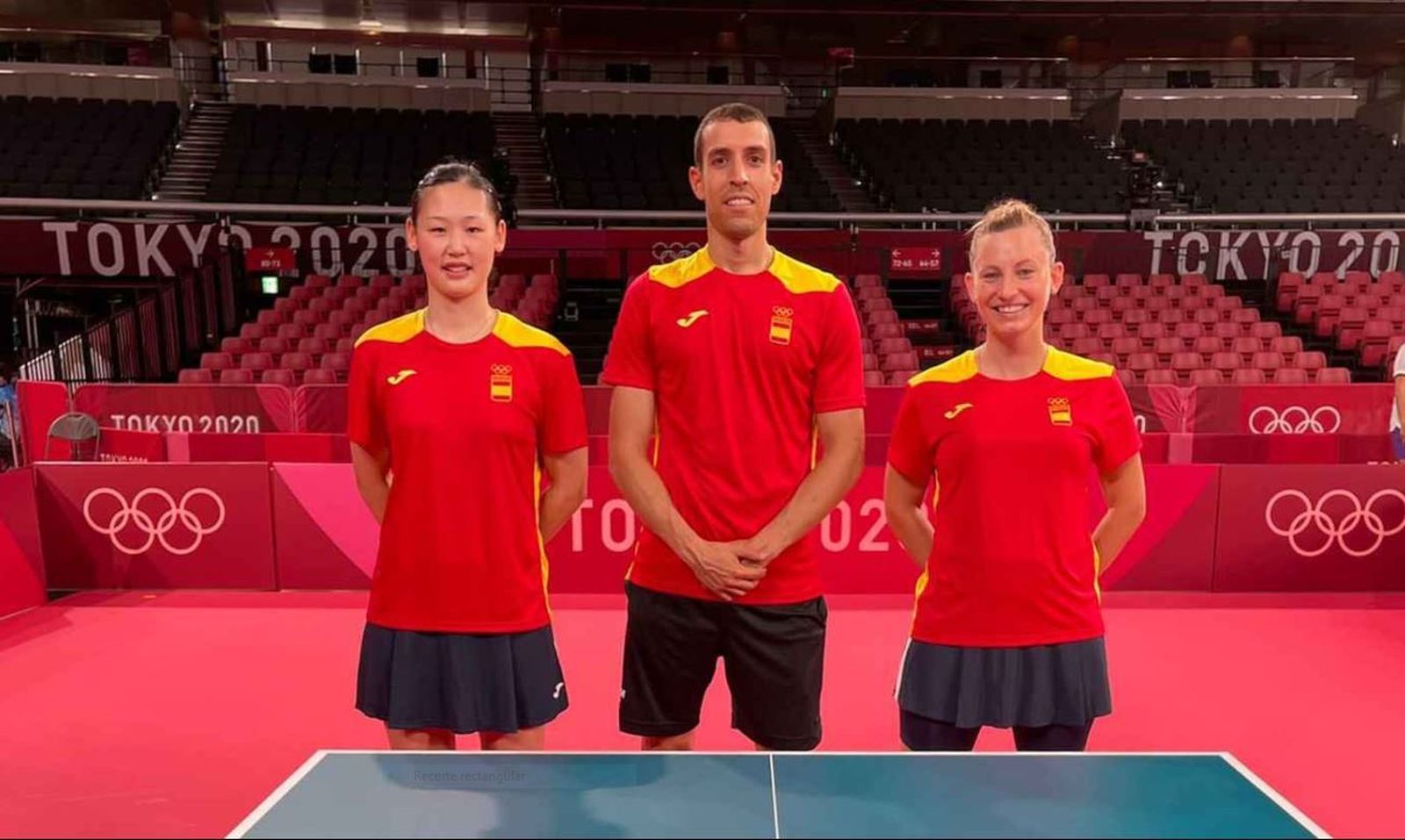 Representantes españoles en tenis de mesa