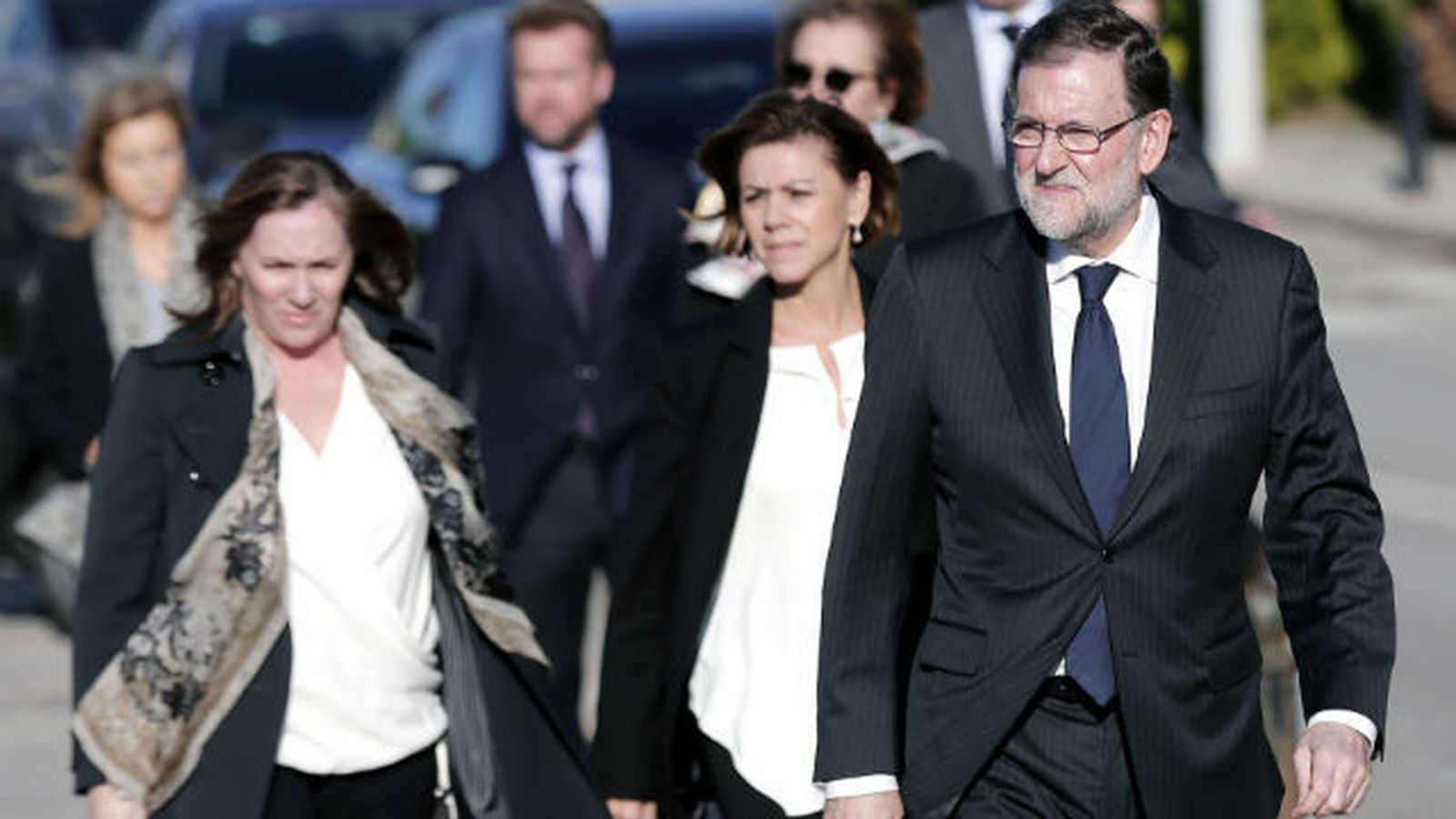 Rajoy encabeza el homenaje del PP y la sociedad valenciana a Rita Barberá