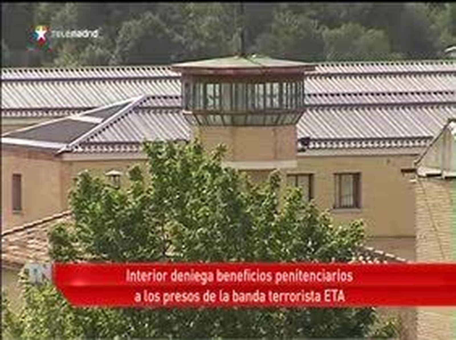 Interior rechaza dar beneficios penitenciarios a los etarras no arrepentidos