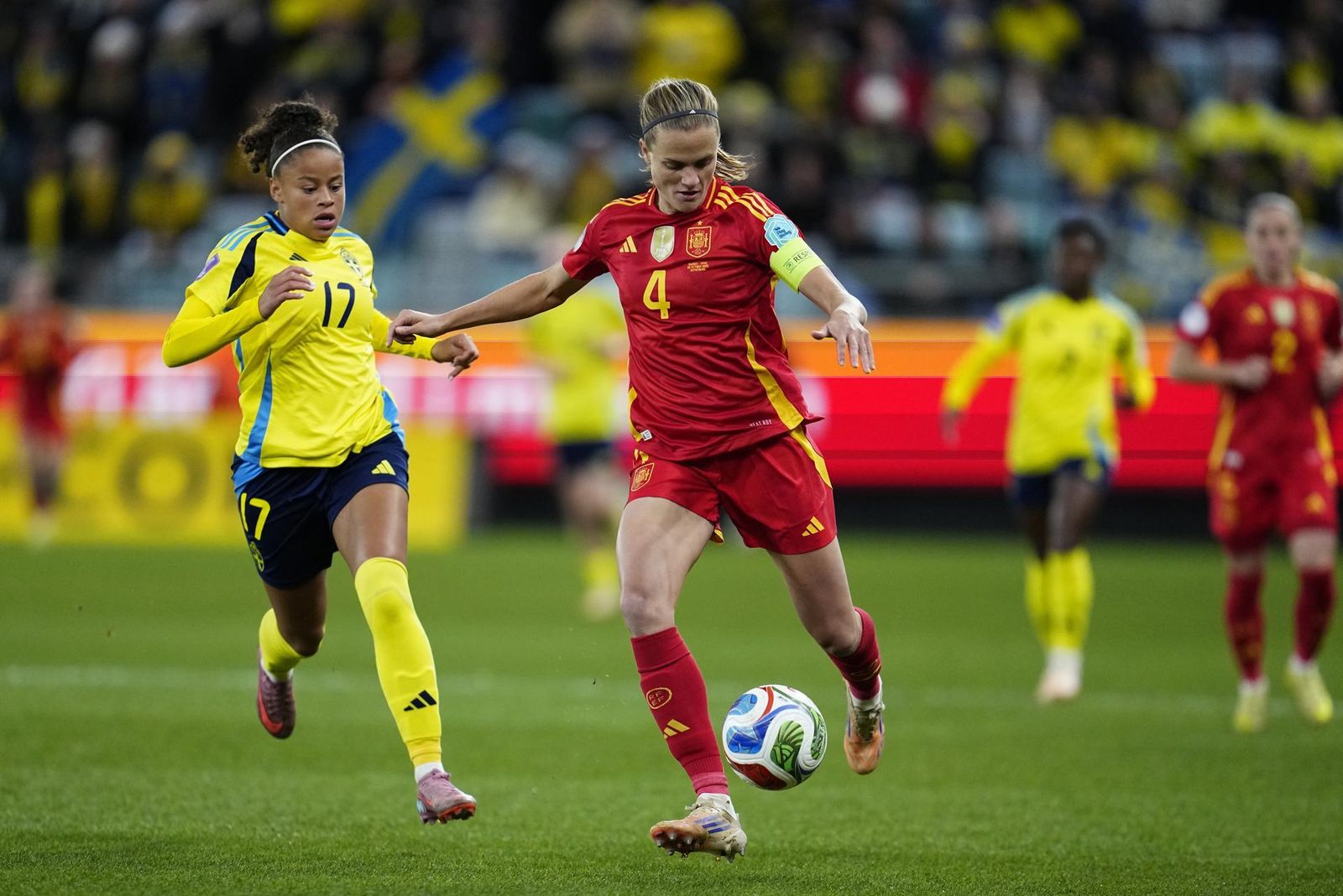 Irene Paredes ante Suecia