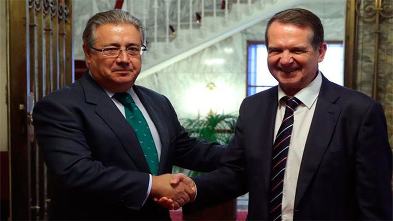 Juan Ignacio Zoido con Abel Caballero