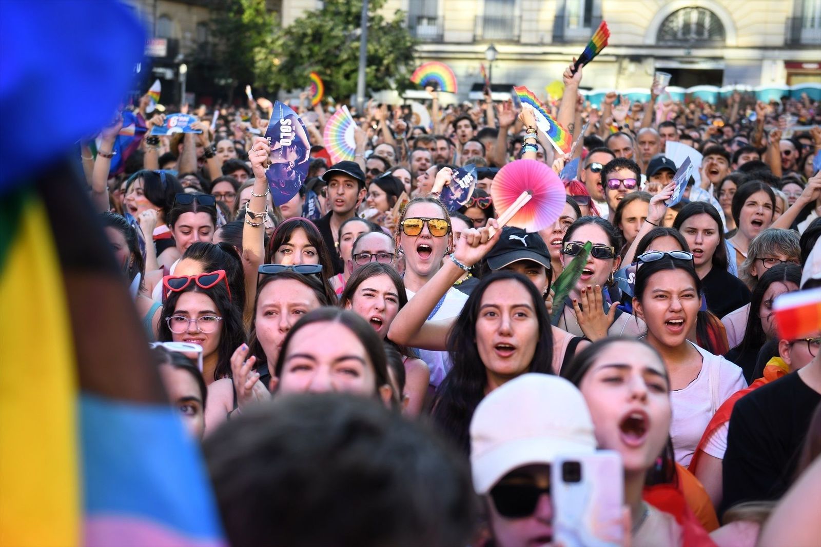 Arranca el Orgullo de Madrid con el tradicional pregón en la plaza Pedro Zerolo