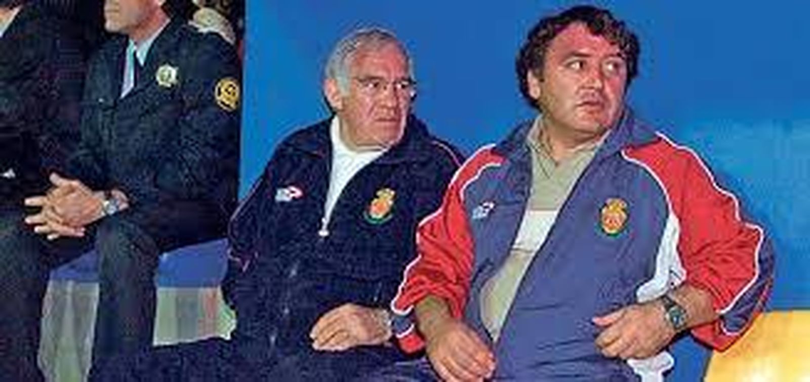 Jesús Paredes con Luis Aragonés