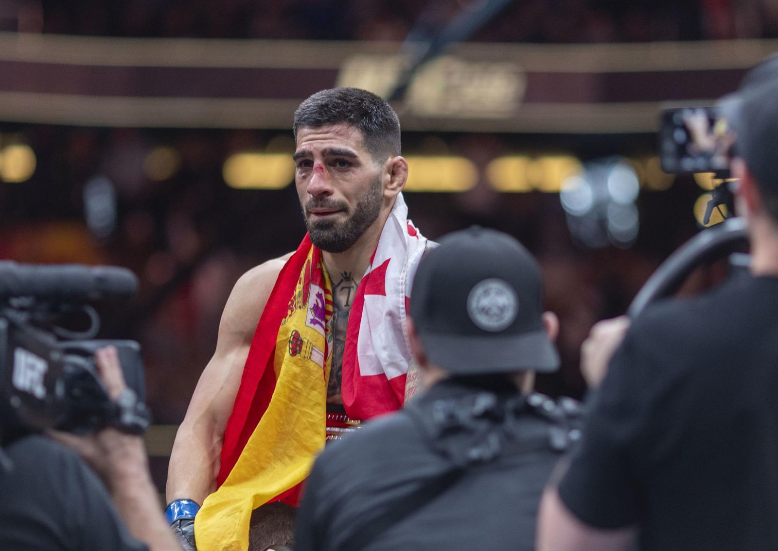 El peleador hispanogeorgiano Ilia Topuria