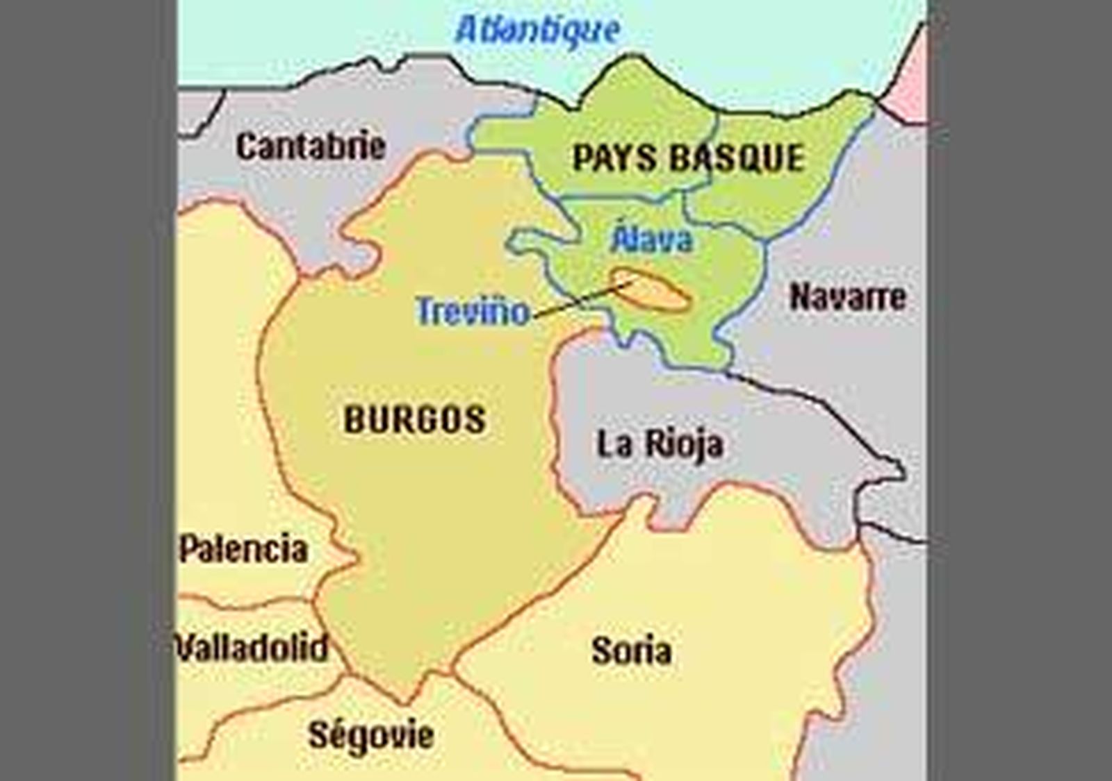 El Condado de Treviño pide segregarse de Burgos y su anexión al País Vasco