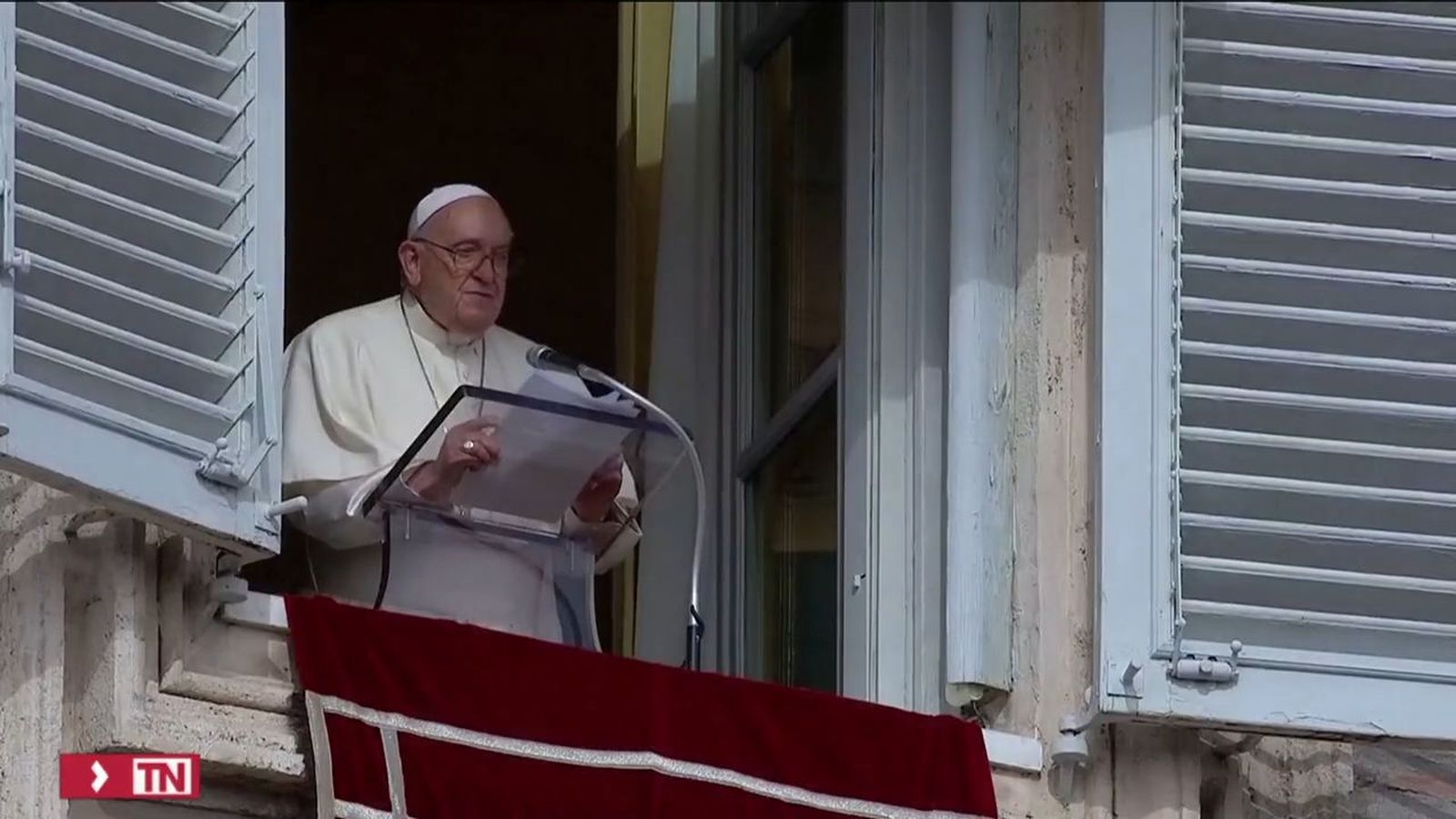 El Papa no está bien
