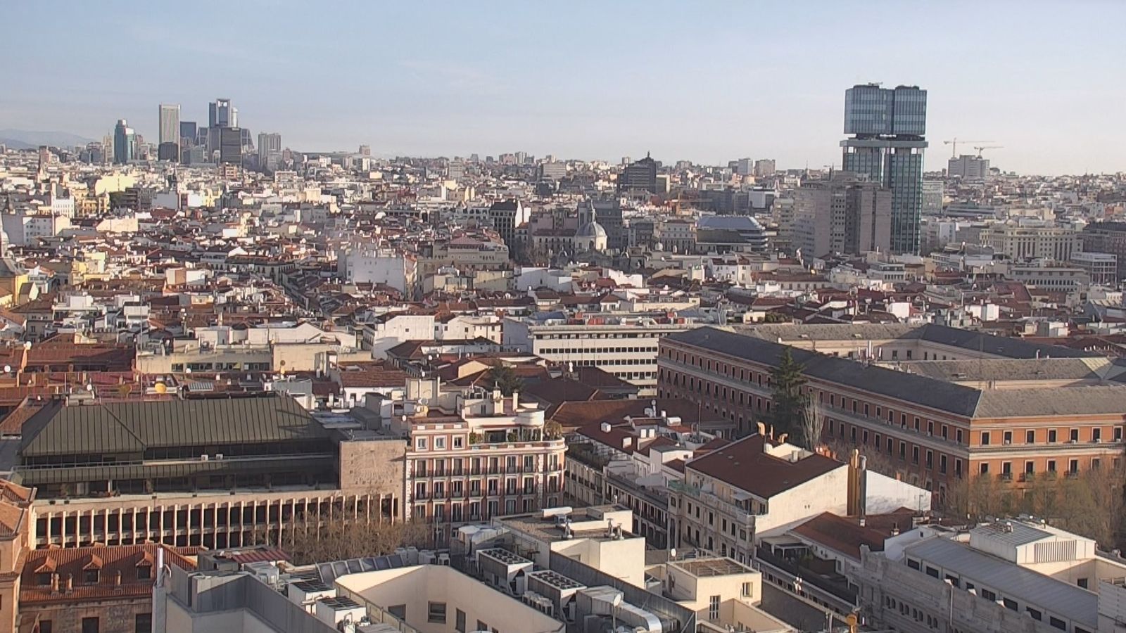 Día soleado en Madrid