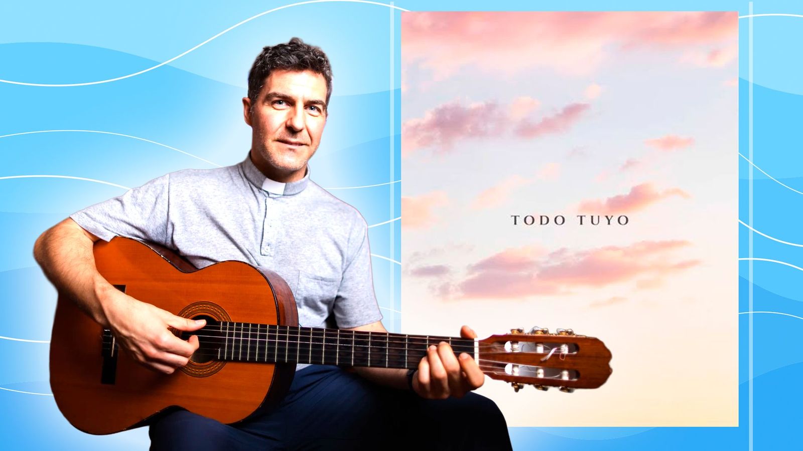 El cura cantante Jaime Salmoreno prepara su primer disco
