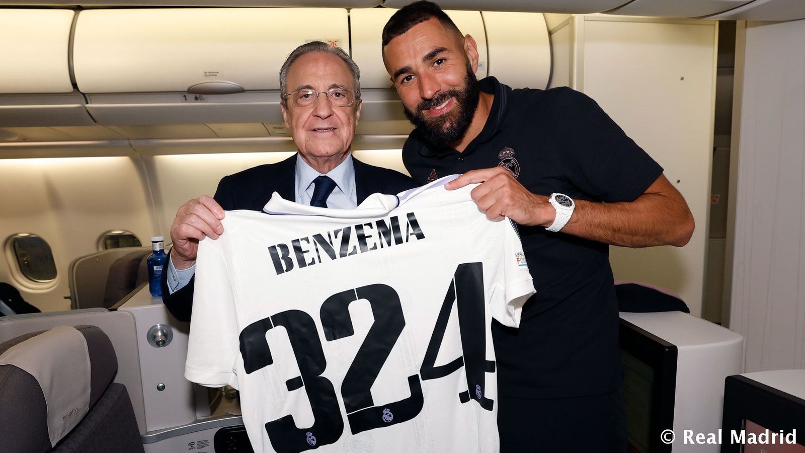 Florentino y Benzema