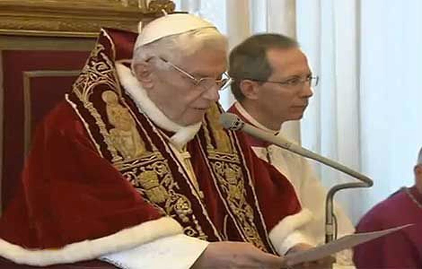 Benedicto XVI, el papa alemán, renuncia tras casi ocho años de Pontificado