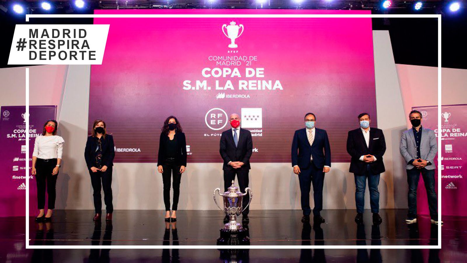 Presentación de la Copa de la Reina