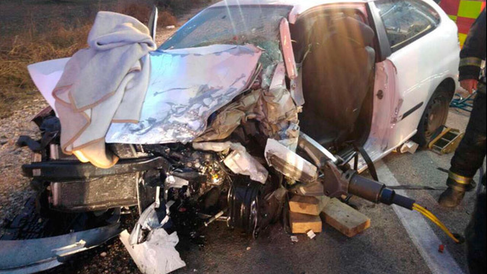 Accidente en Campo Real