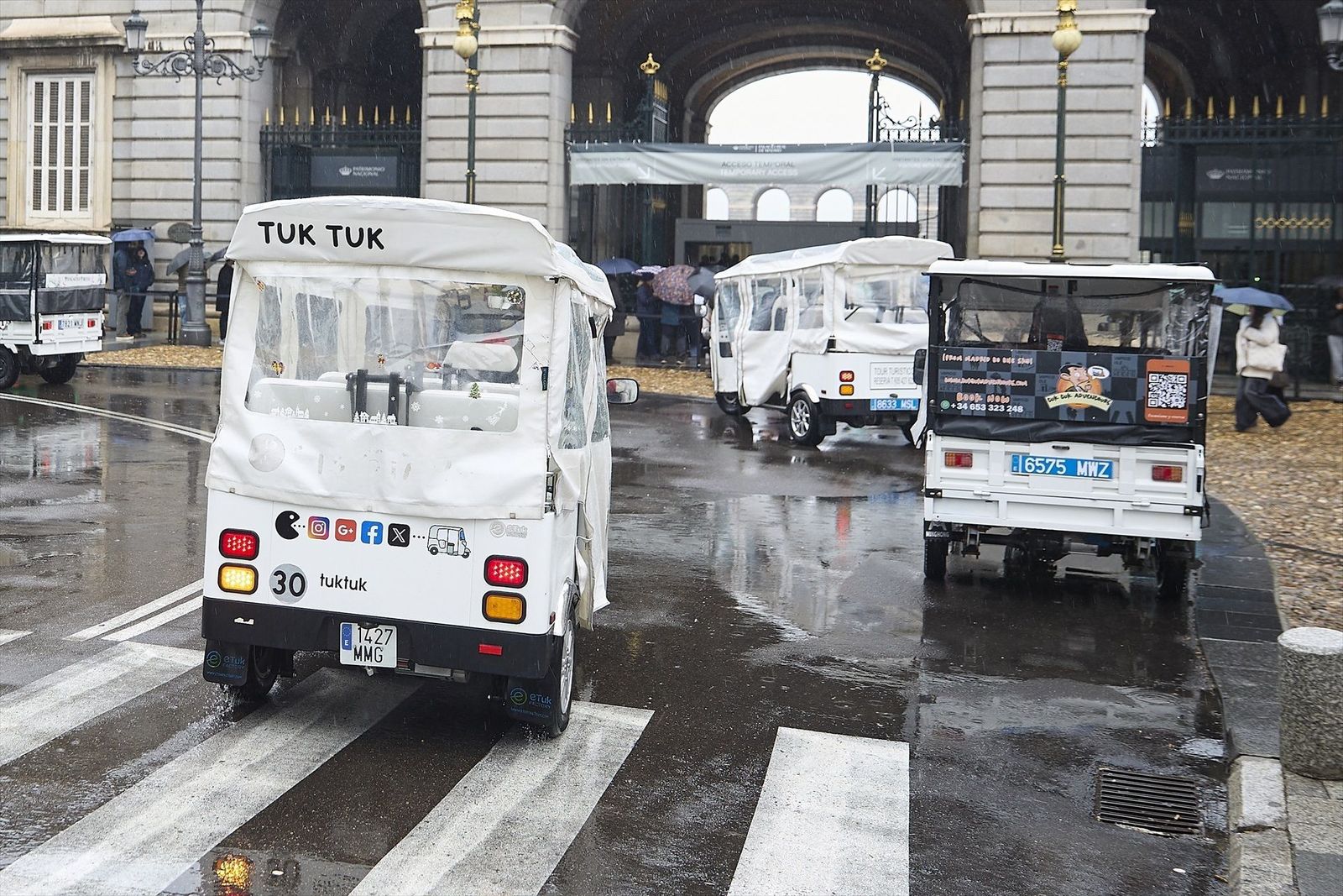 La regulación de los tuk tuk de Madrid, próxima pero limitada