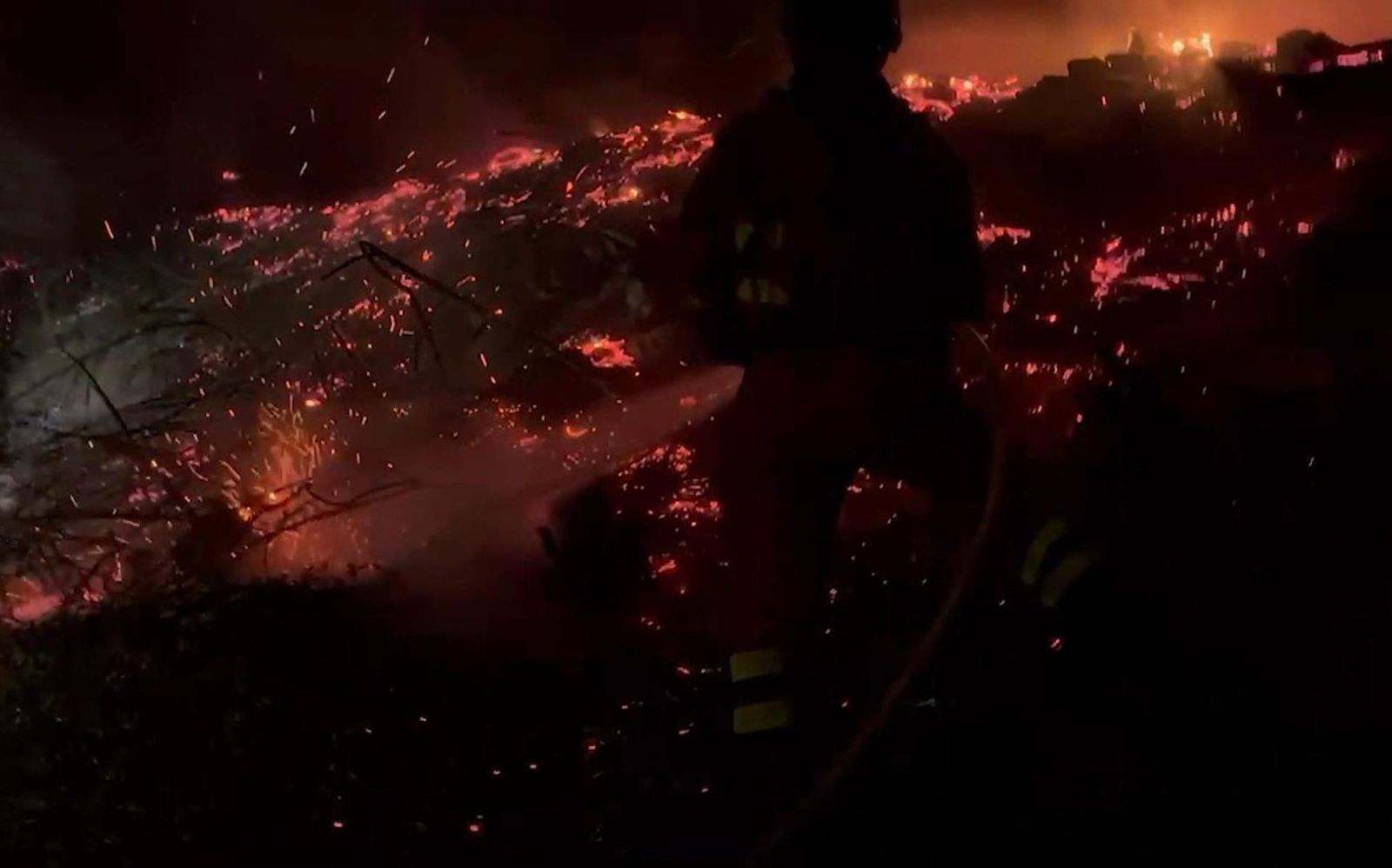 Incendio declarado en Yeres
