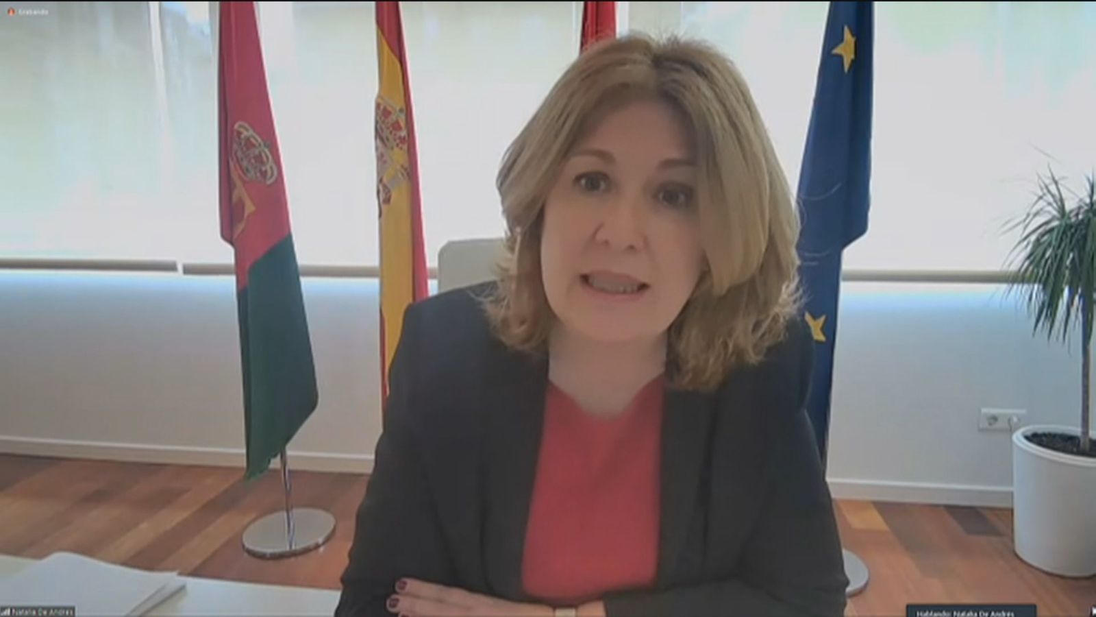 La alcaldesa de Alcorcón, la socialista Natalia de Andrés, no va a dimitir después de ser inhabilitada