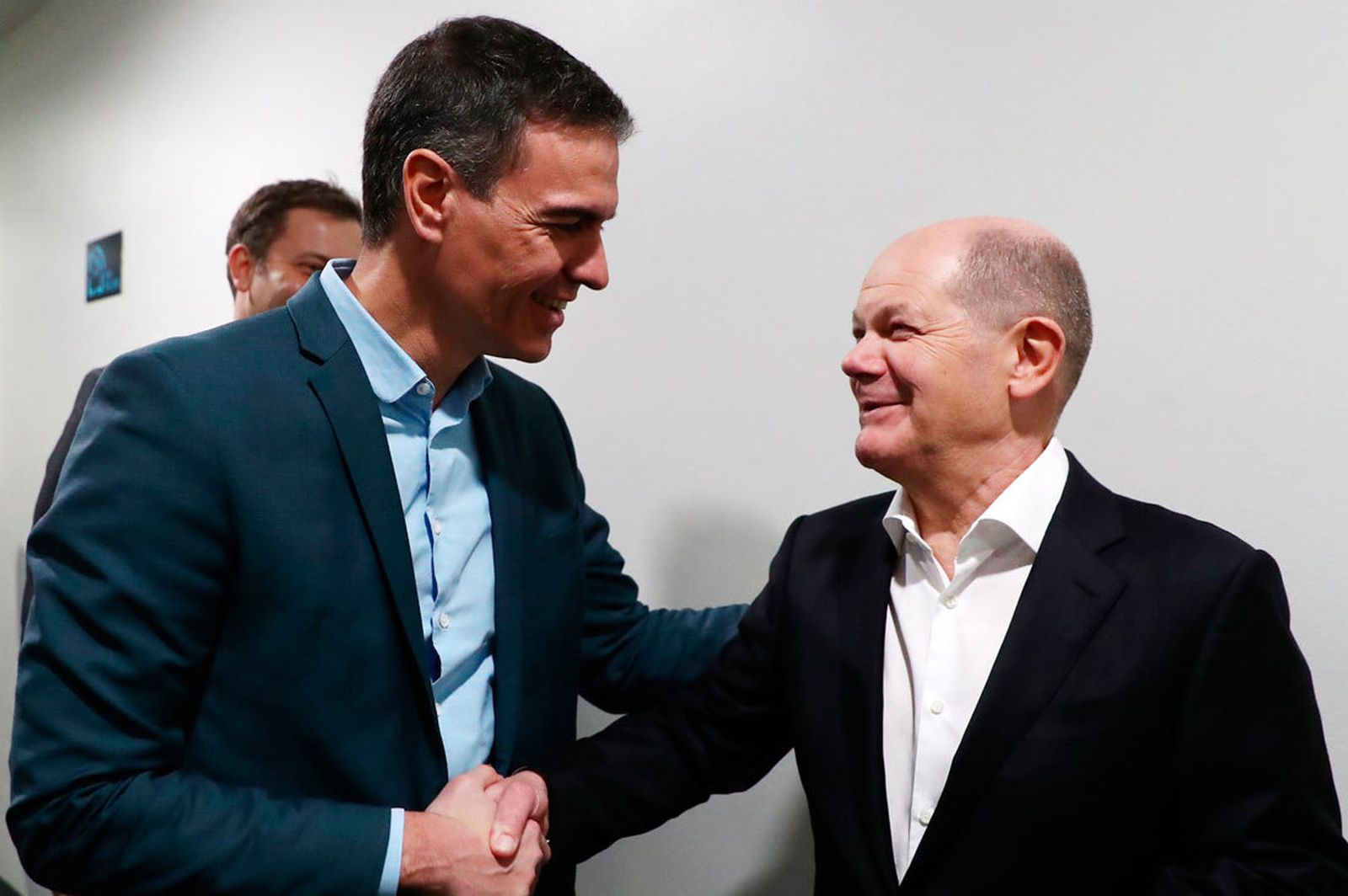 Pedro Sánchez y Olaf Scholz