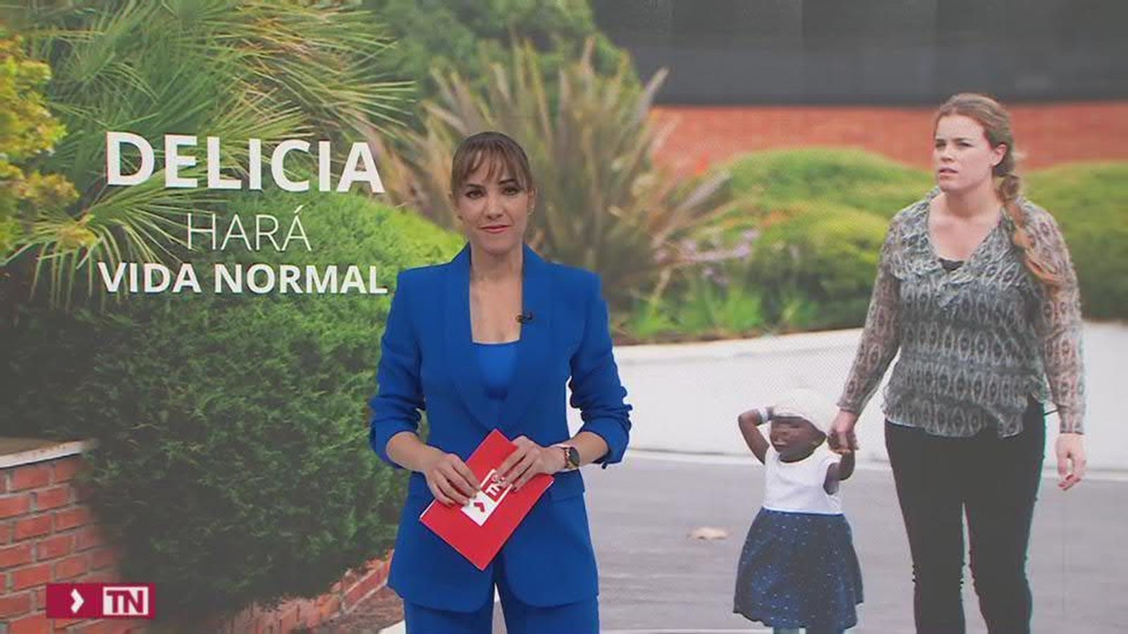 Delicia, la niña de Burundi operada en Madrid de un defecto craneoencefálico mortal, tendrá una vida normal