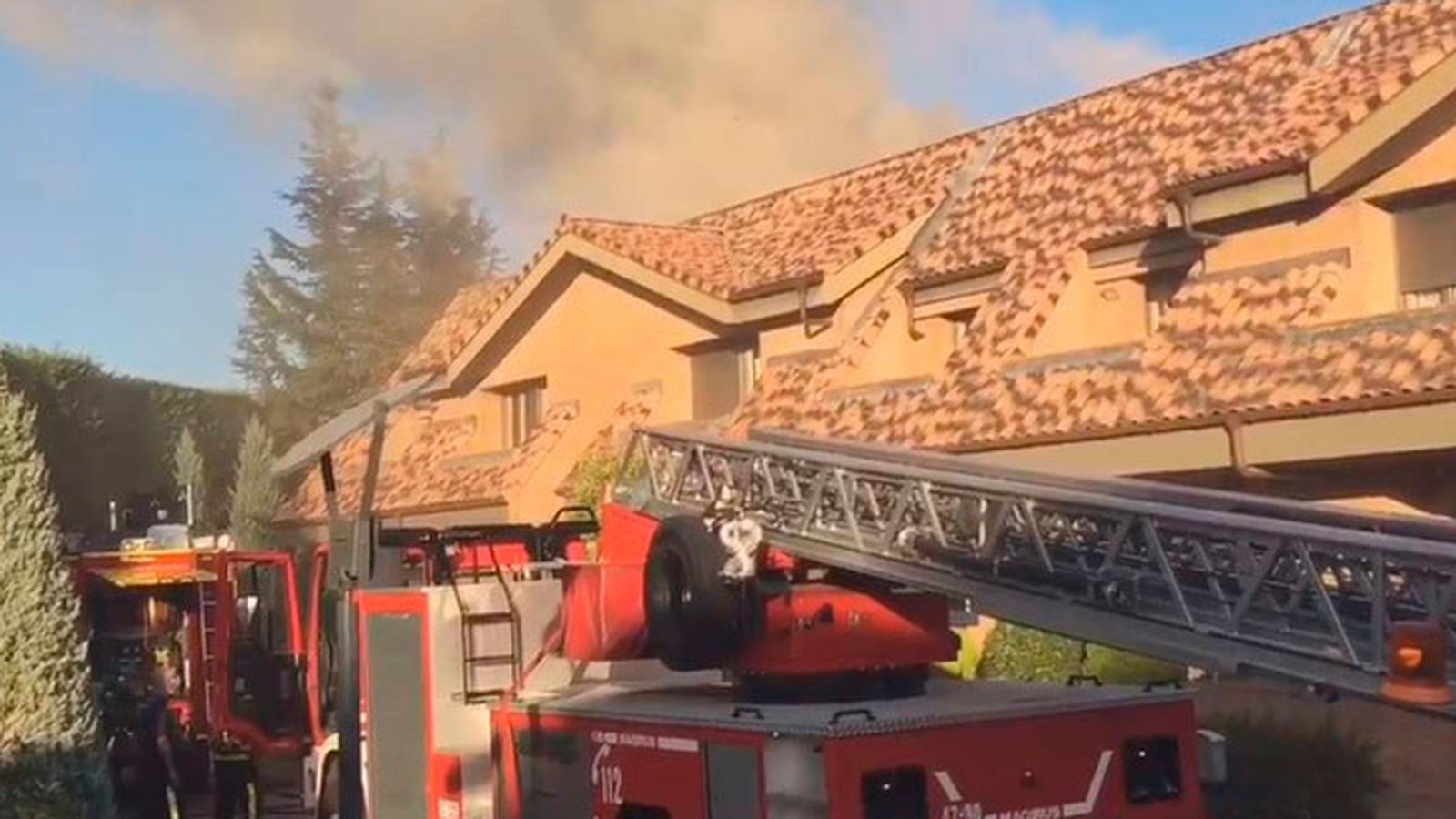 Incendio en La Finca