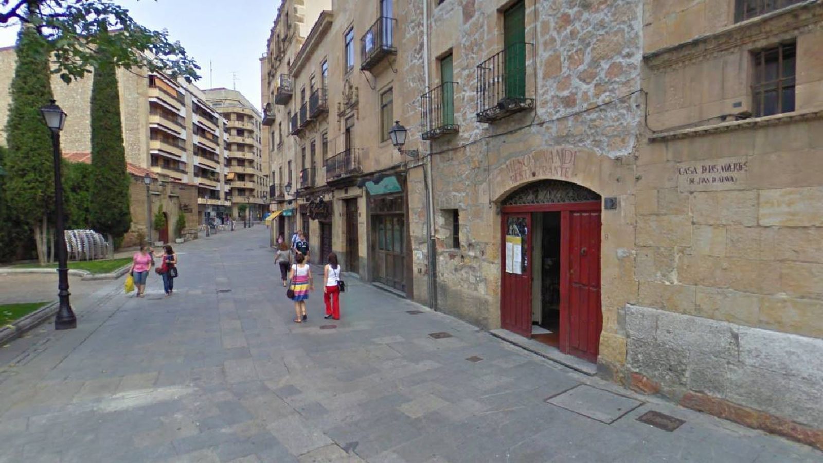 Calle Bordadores de Salamanca