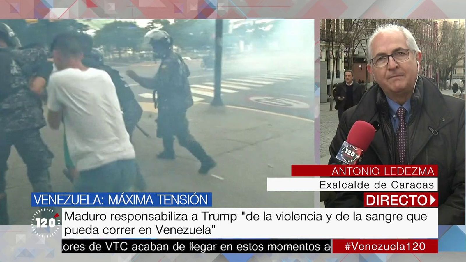 Antonio Ledezma: “Venezuela pide a España su solidaridad para salir de Maduro”