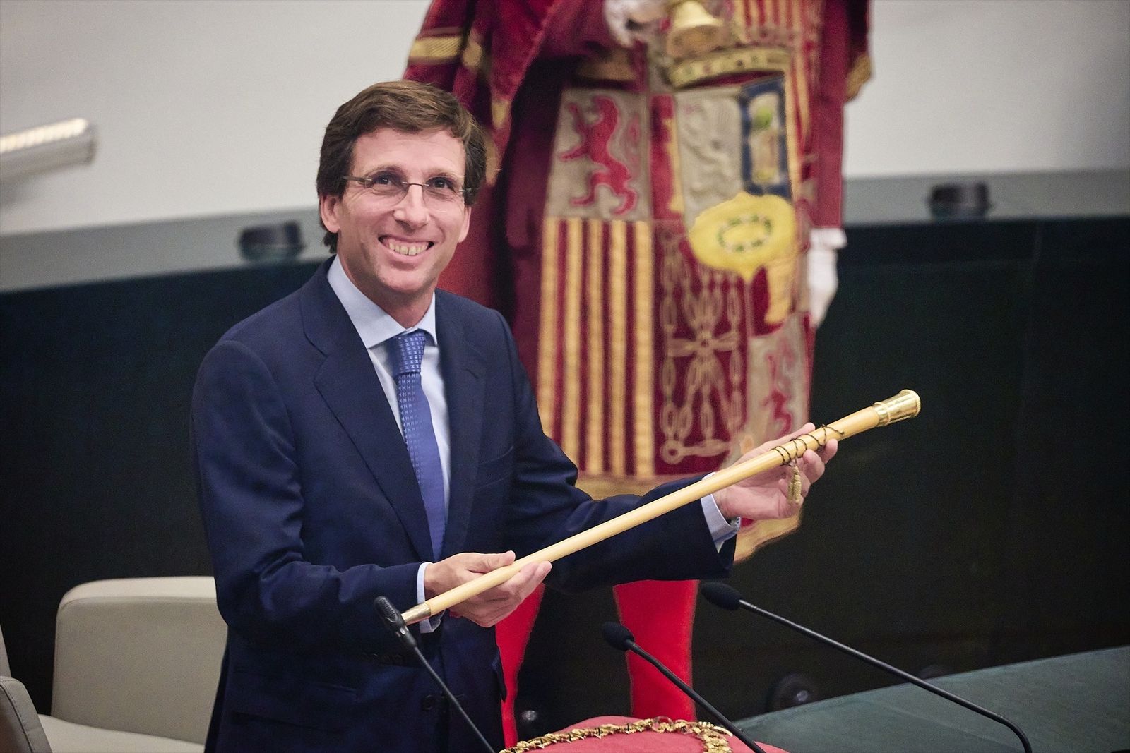 El alcalde de Madrid, José Luis Martínez-Almeida