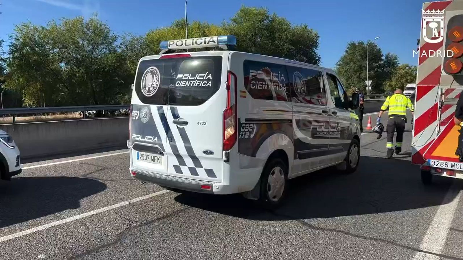 Ciclista muere al chocar con un camión en Barajas