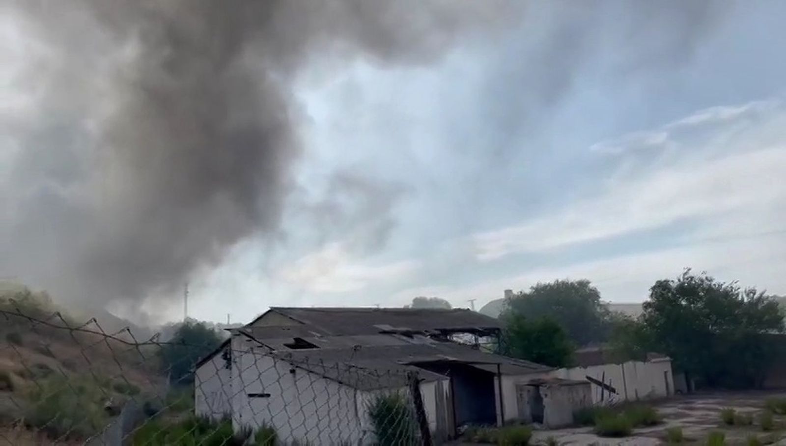Un incendio en Loeches