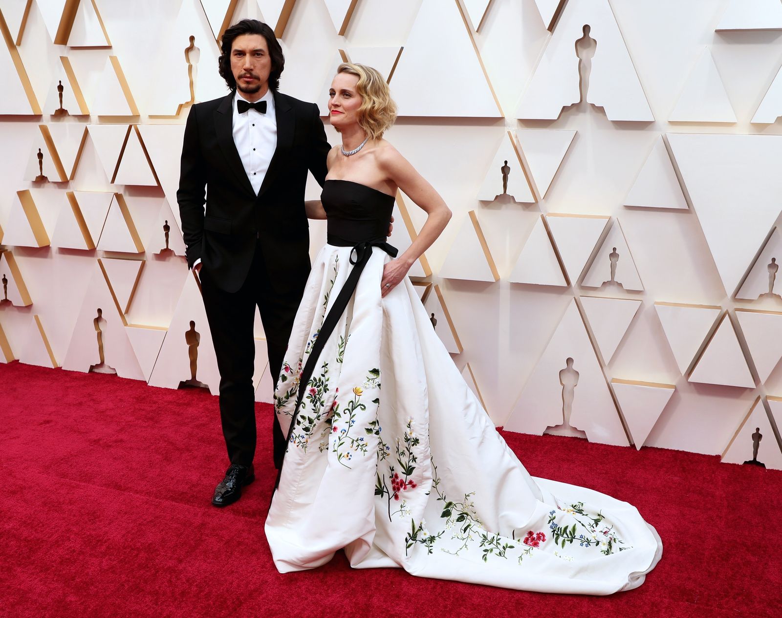 Adam Driver y Joanne Trucker
