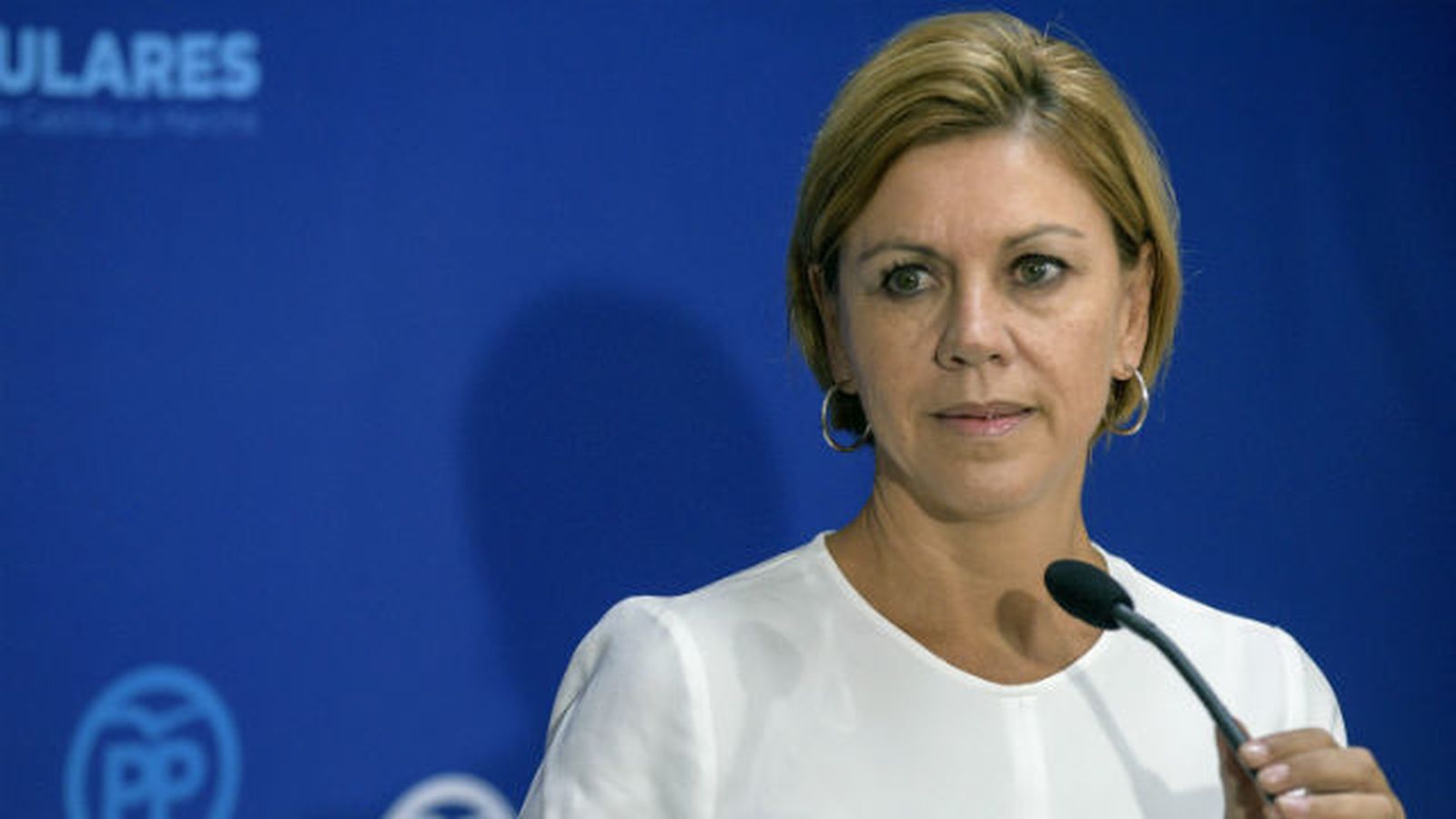 Cospedal: "Los resultados de los comicios no deberían ser la carta de cambio para el gobierno"