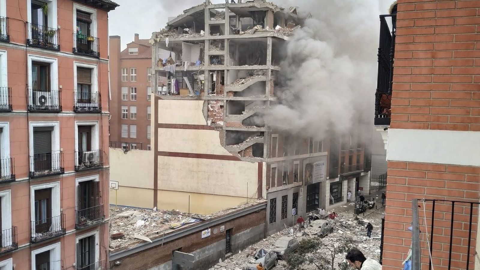 Explosión de calle Toledo