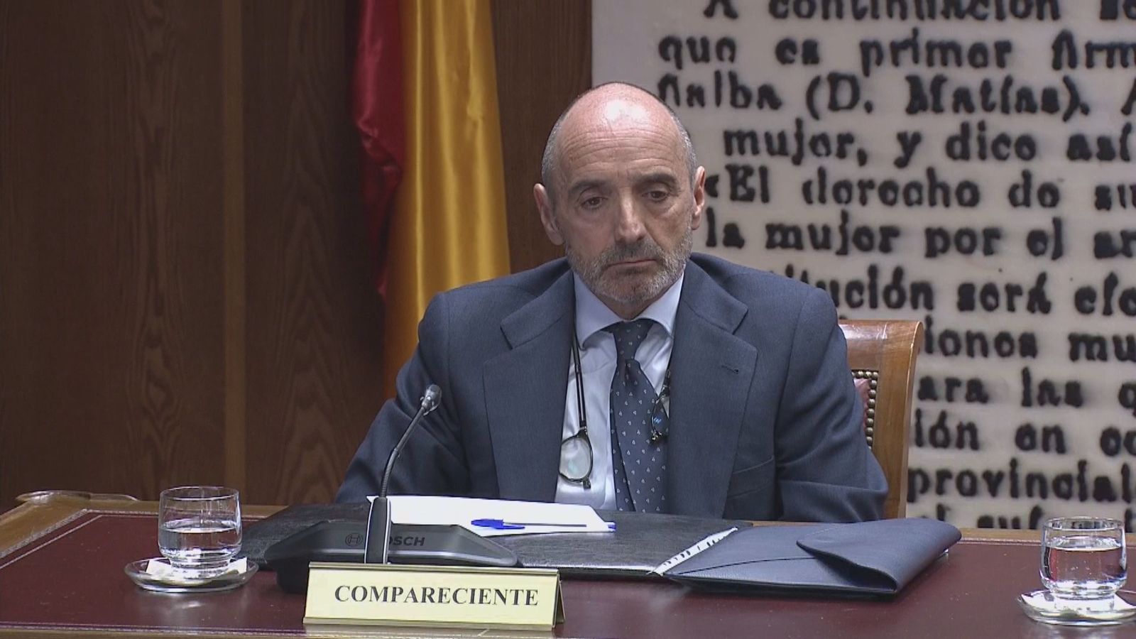El empresario Julio Martínez en el Senado