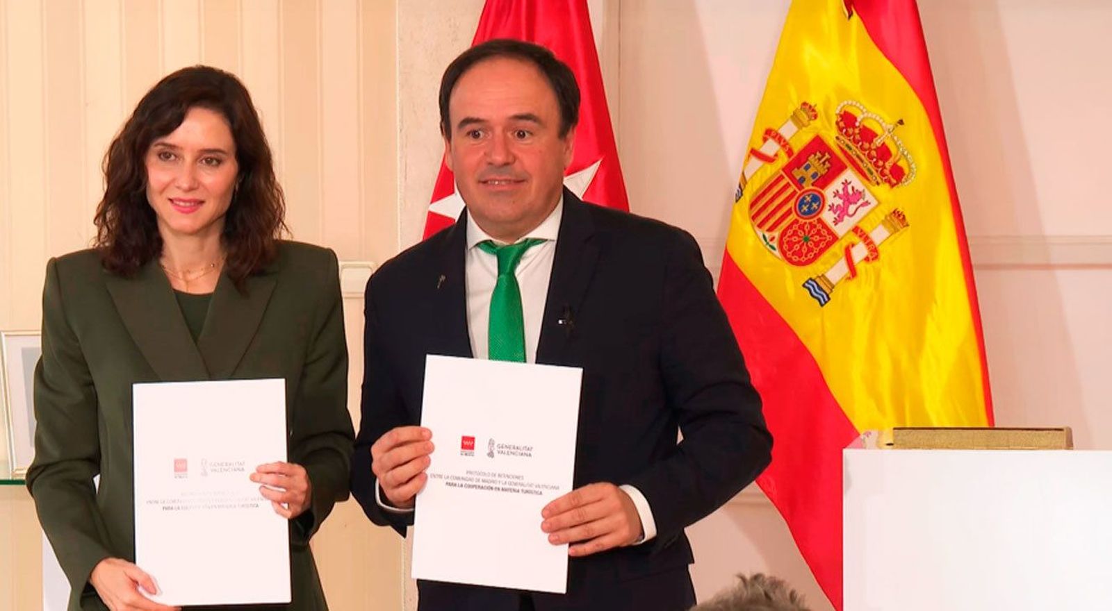 La Comunidad de Madrid y la Valenciana se unen para ganar proyección internacional