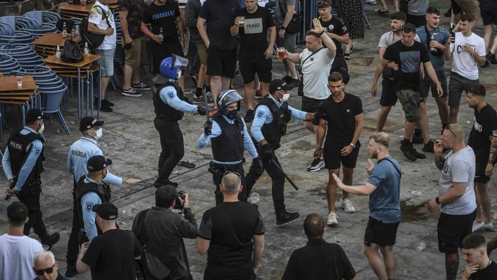 Incidentes en la final de la Champions