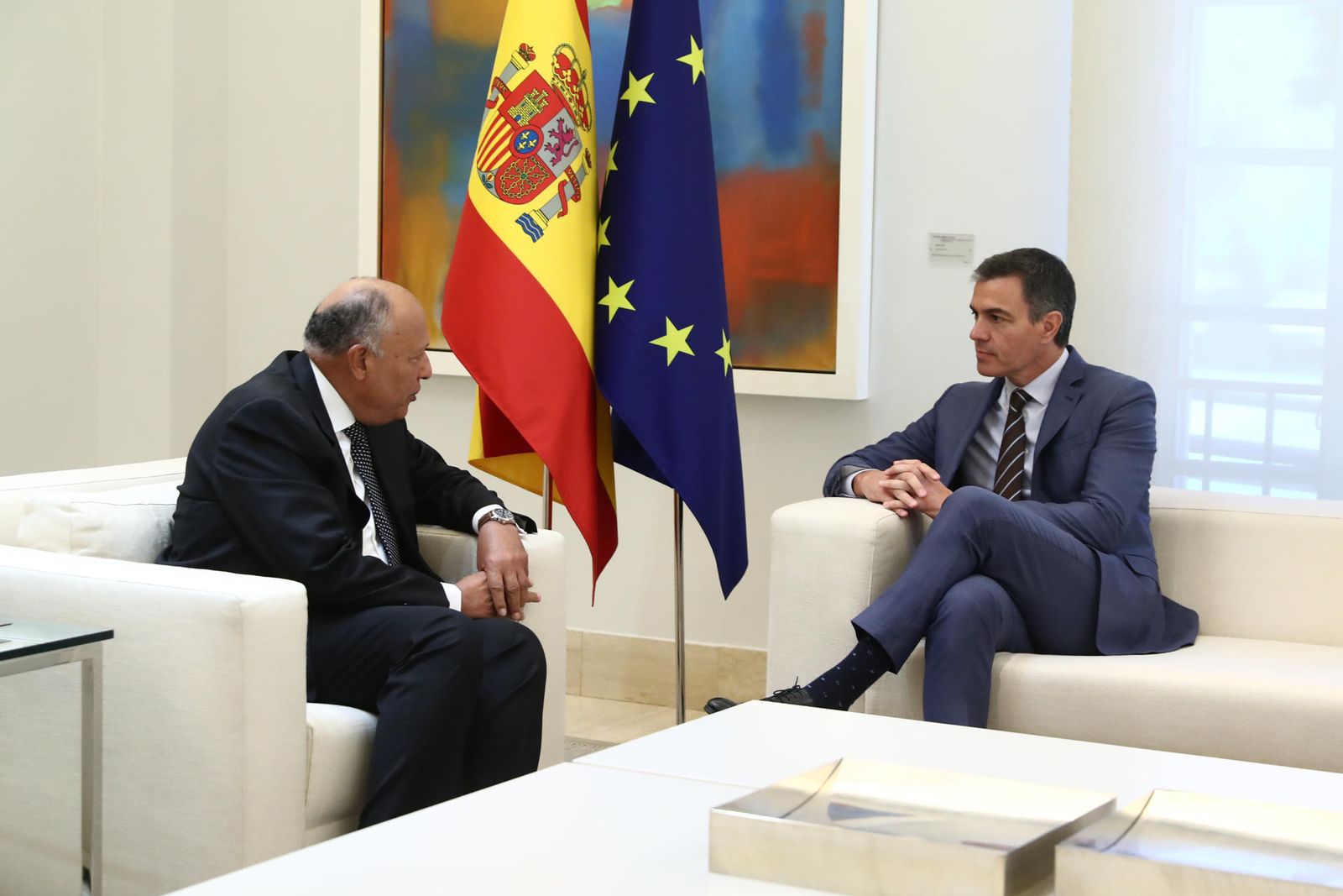 Sánchez traslada a Egipto su agradecimiento por los esfuerzos para alcanzar la paz en Gaza