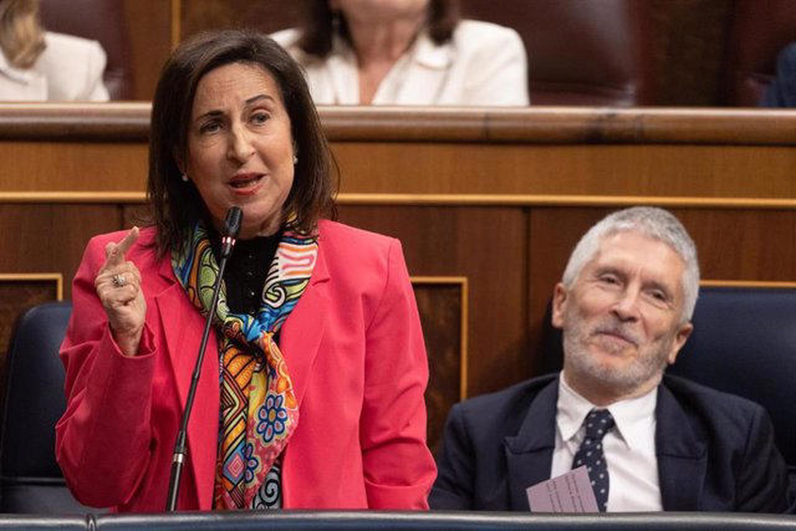La ministra de Defensa, Margarita Robles