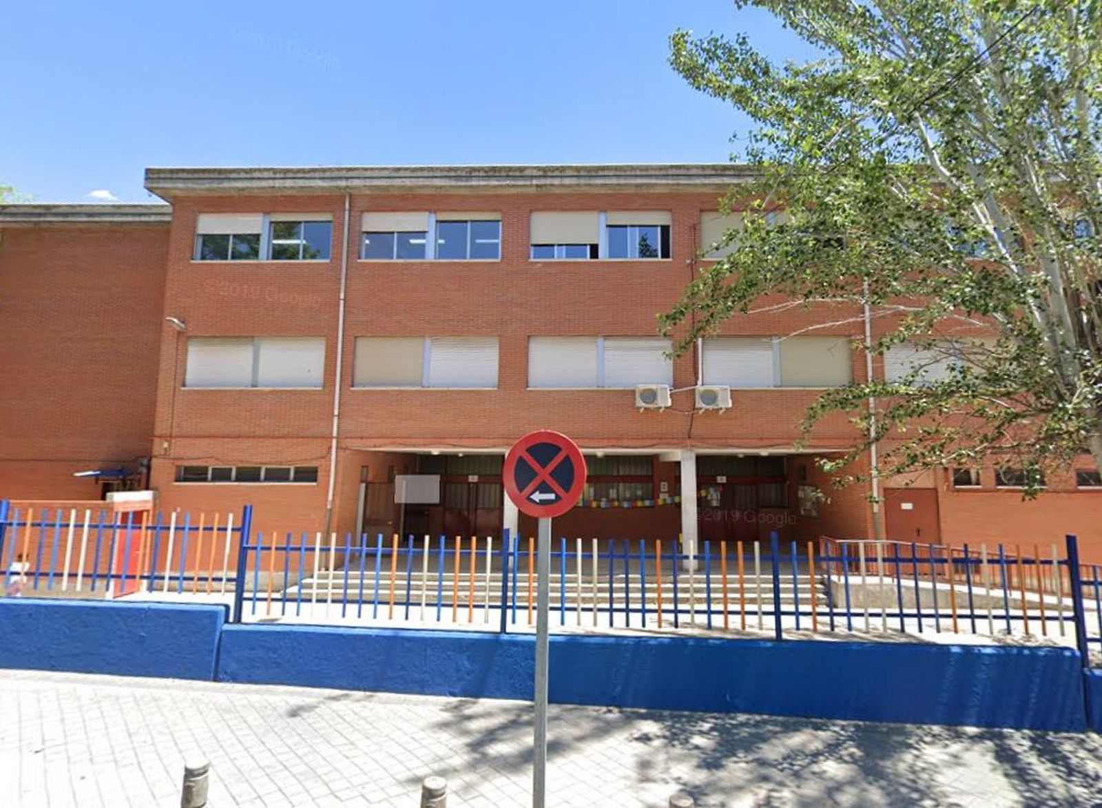 Colegio público 'León Felipe', en Leganés