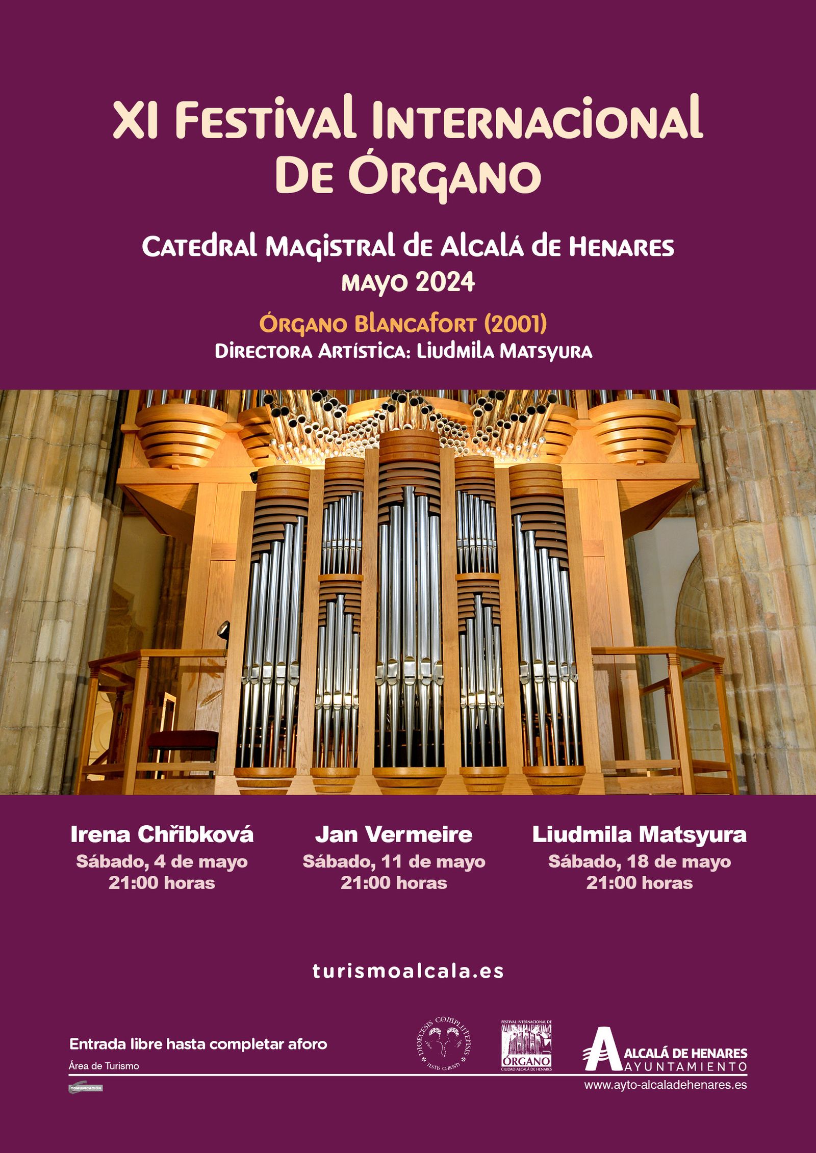 Órgano de la Catedral Magistral de Alcalá de Henares