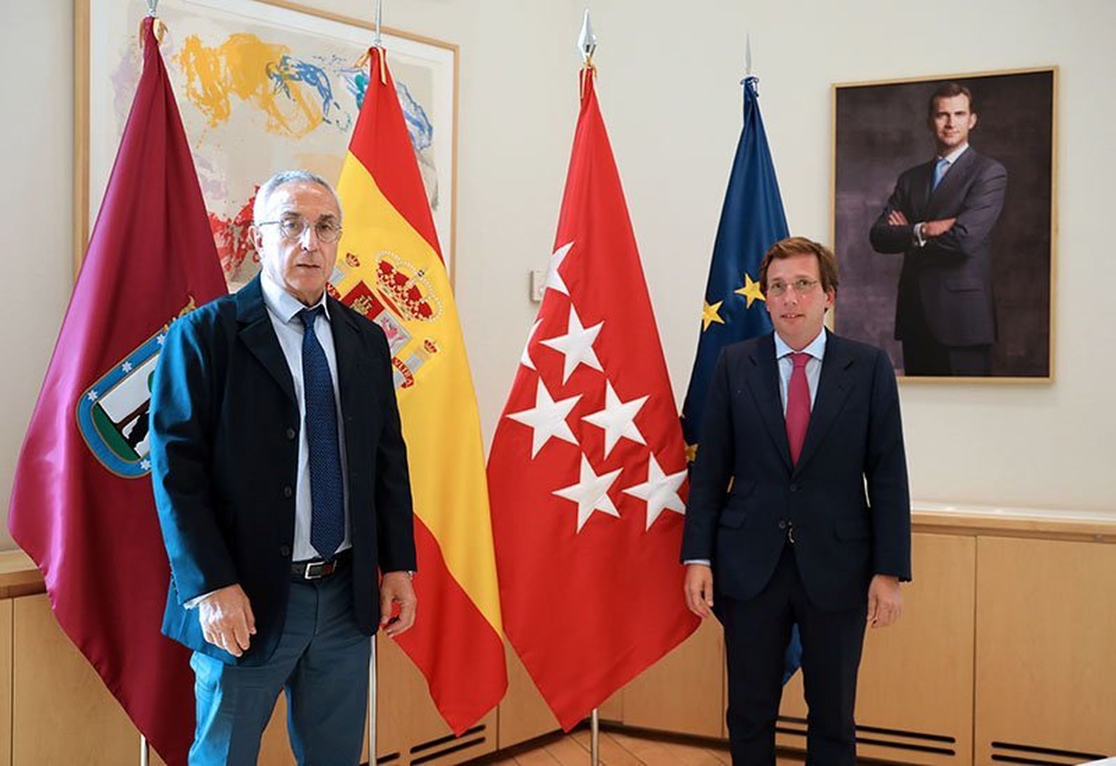 Alejandro Blanco y José Luis Martínez Almeida