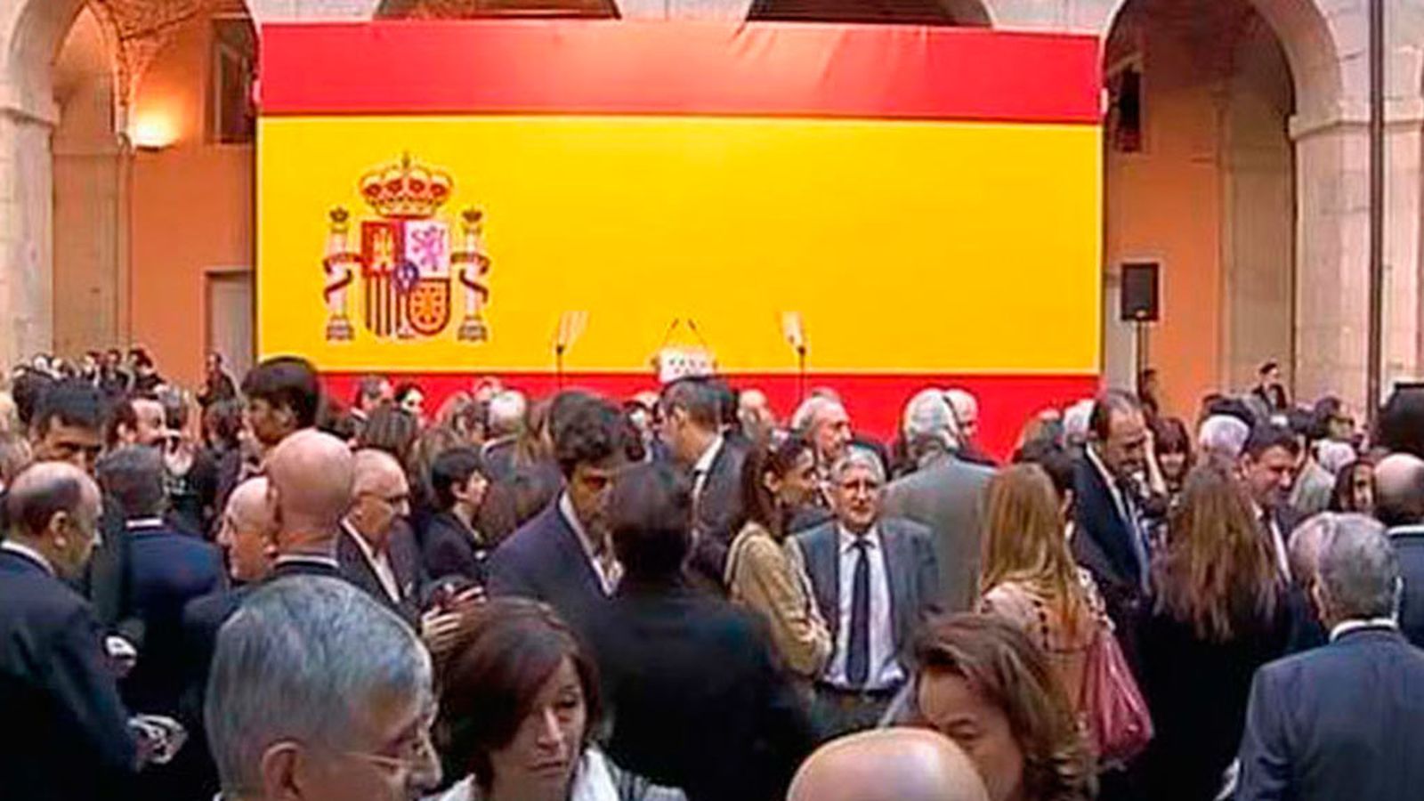 Asistentes a la recepción de la Comunidad en 2017