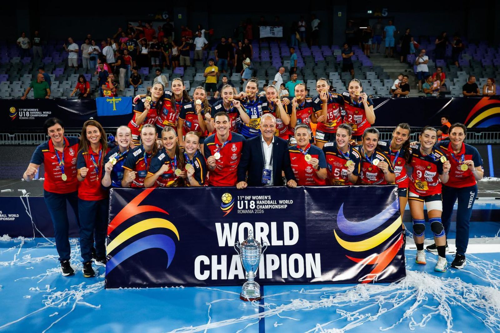 Selección españopla juvenil de balonmano