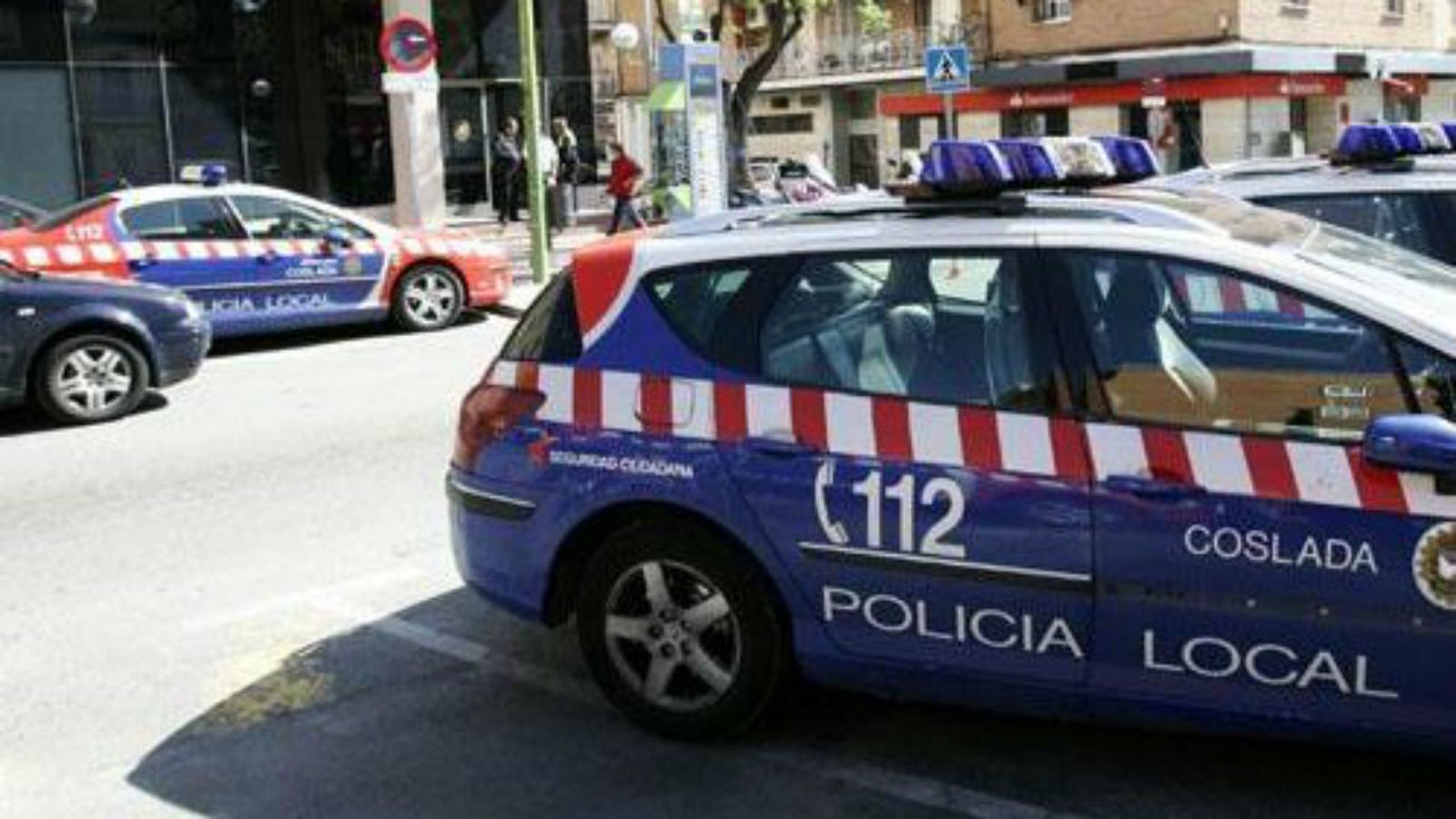 Vehículos de la Policía Local de Coslada