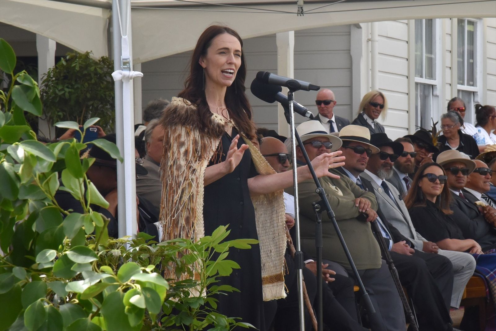 La última intervención pública de Jacinda Ardern