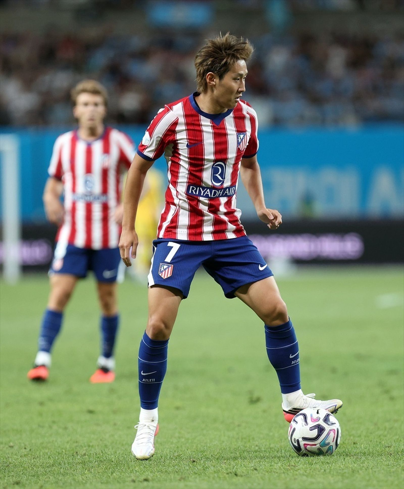 Kang-in Lee con el Atlético de Madrid