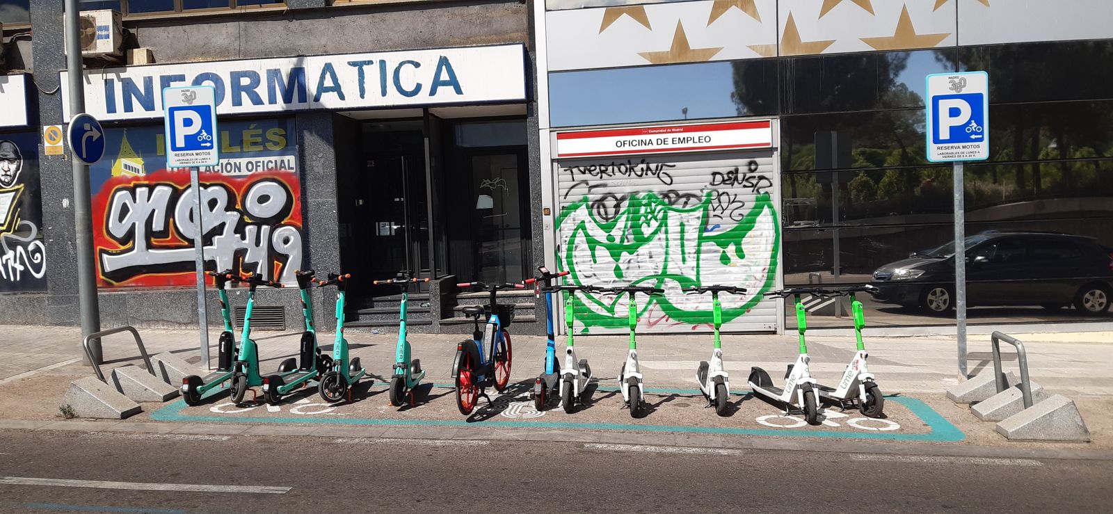 Los delitos de los patinetes