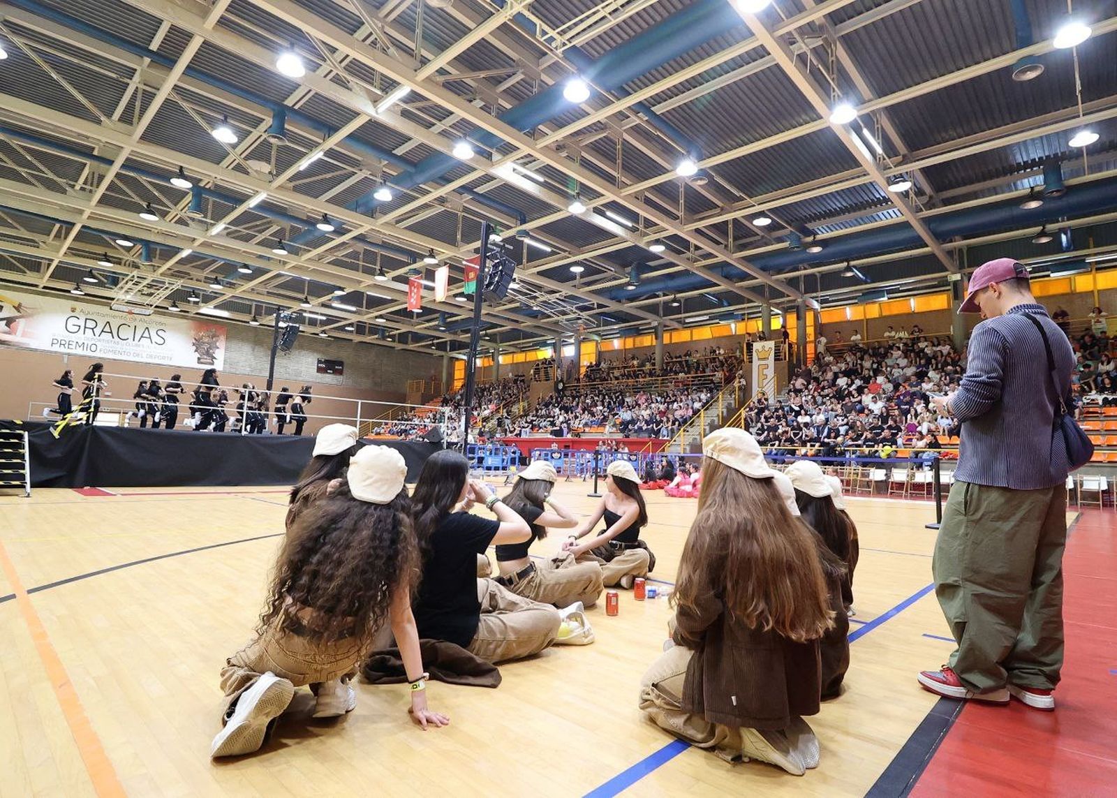 Participantes en el festival de danza urbana 'Feel da Groove' de Alcorcón