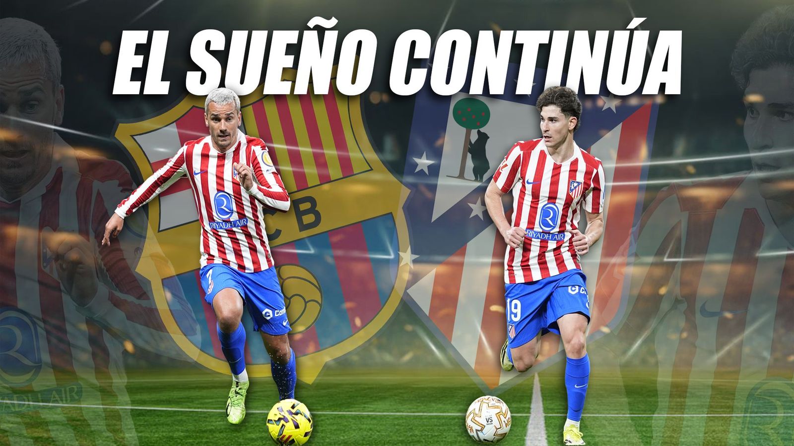 El Atlético ante el Barcelona
