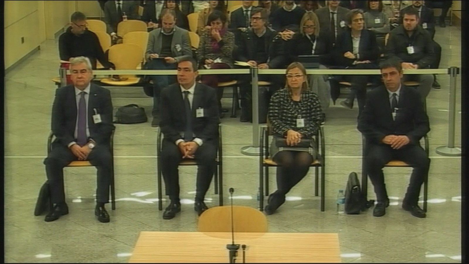 La Audiencia Nacional considera que Trapero no actuó de acuerdo con los líderes del 'procés'